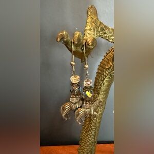 Zebra Dangle Earrings
Handmade by Heidi